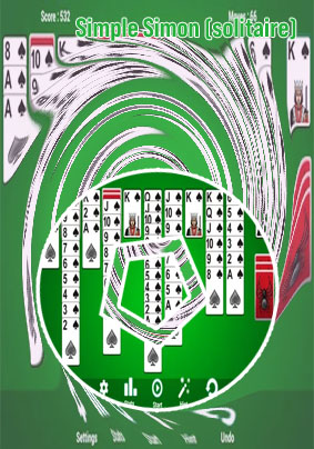 Basic solitaire card game