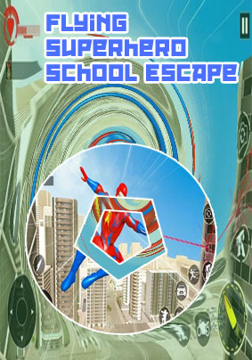 Flying superhero game