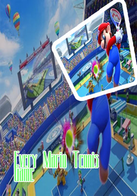Mario tennis game