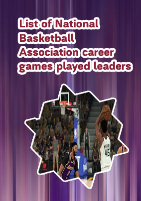 Most games played nba