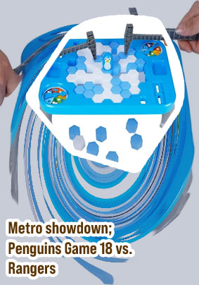 Penguin ice game